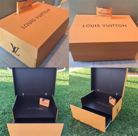 buy louis vuitton shoe box|louis vuitton transparent box.